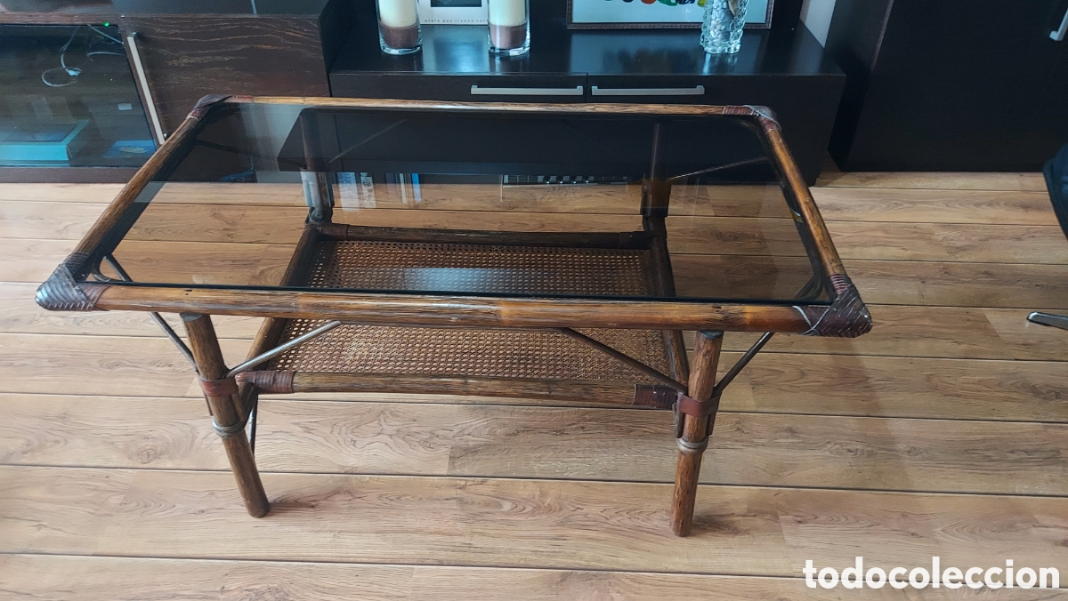 Antig&uuml;edades: Mesa de centro francesa circa 1960-1970 - Foto 7