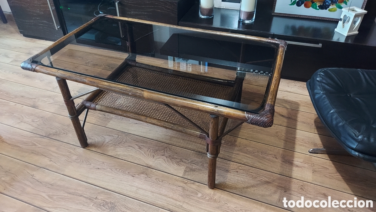 Antig&uuml;edades: Mesa de centro francesa circa 1960-1970 - Foto 2