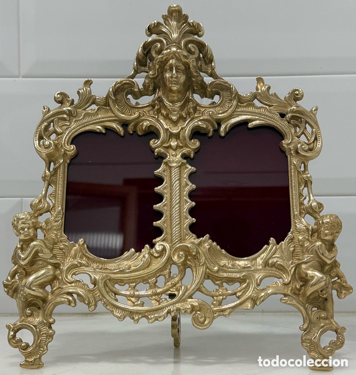Antiques: ANTIGUO MARCO FRANC&Eacute;S NAPOLE&Oacute;N BRONCE