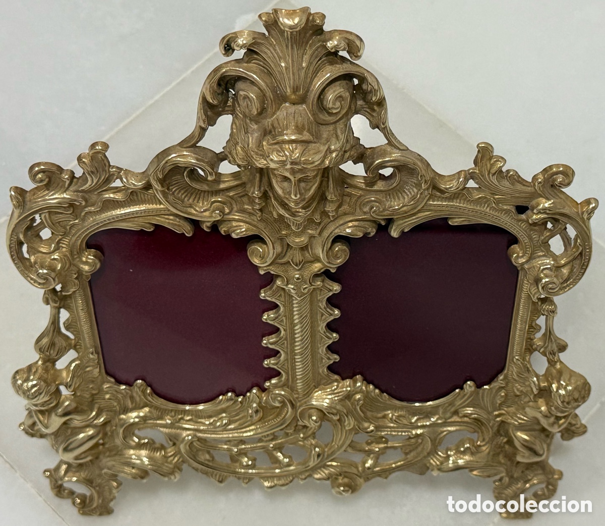 Antig&uuml;edades: ANTIGUO MARCO FRANC&Eacute;S NAPOLE&Oacute;N BRONCE - Foto 11