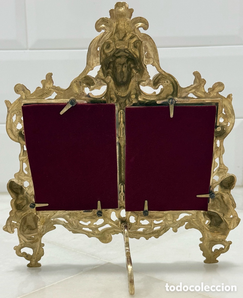 Antig&uuml;edades: ANTIGUO MARCO FRANC&Eacute;S NAPOLE&Oacute;N BRONCE - Foto 14