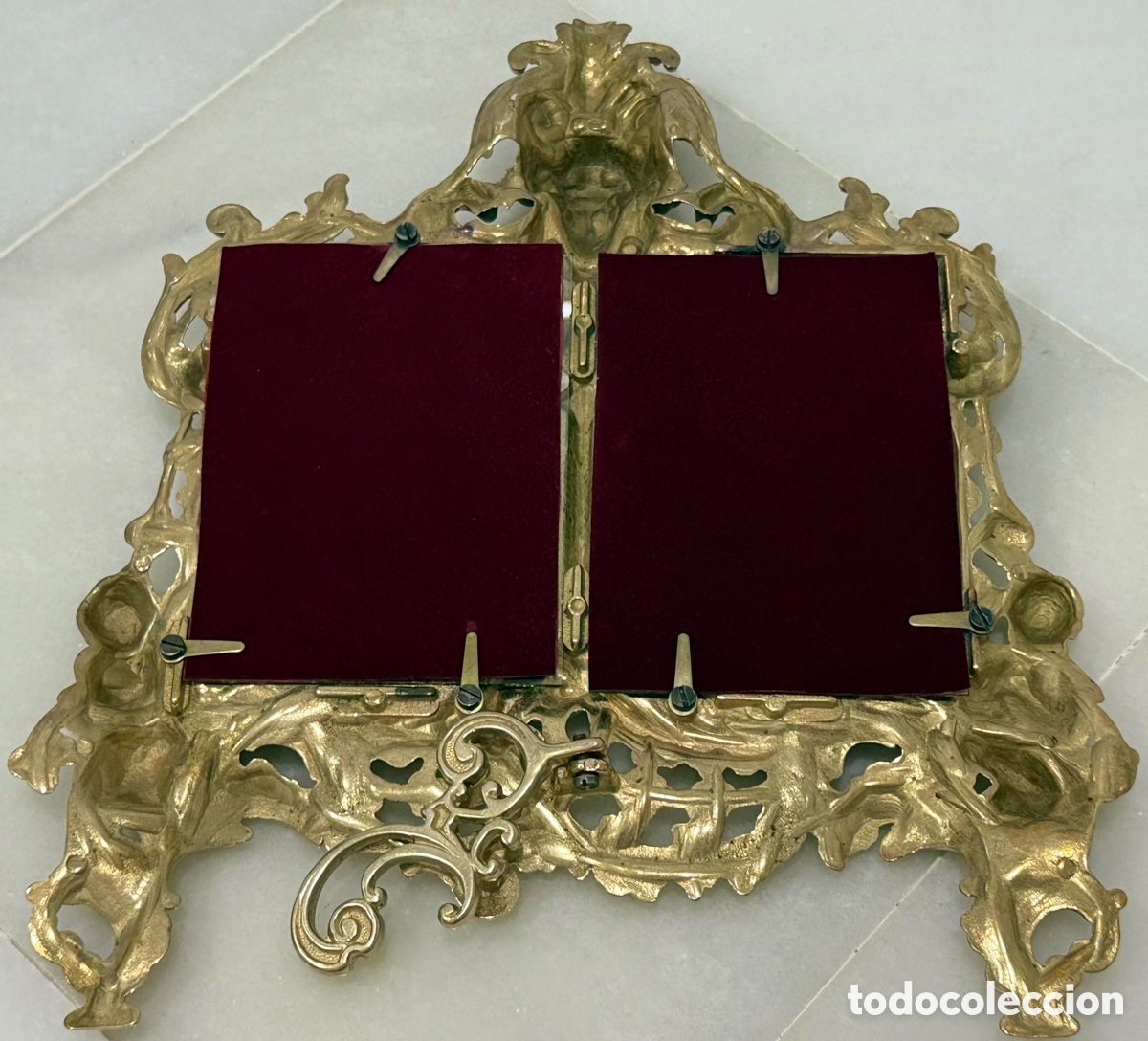 Antig&uuml;edades: ANTIGUO MARCO FRANC&Eacute;S NAPOLE&Oacute;N BRONCE - Foto 16