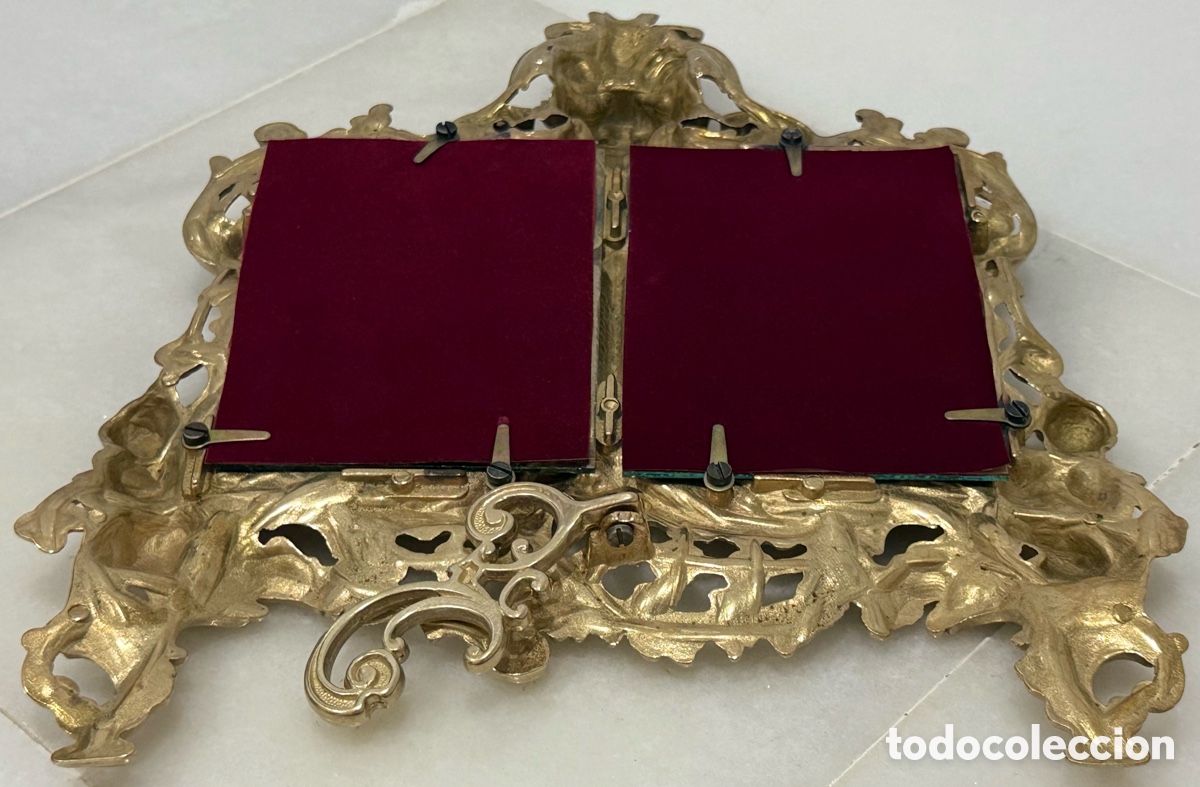 Antig&uuml;edades: ANTIGUO MARCO FRANC&Eacute;S NAPOLE&Oacute;N BRONCE - Foto 17