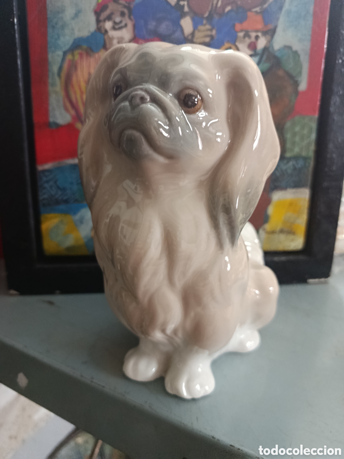 Antig&uuml;edades: Perrito figura Lladr&oacute; vintage