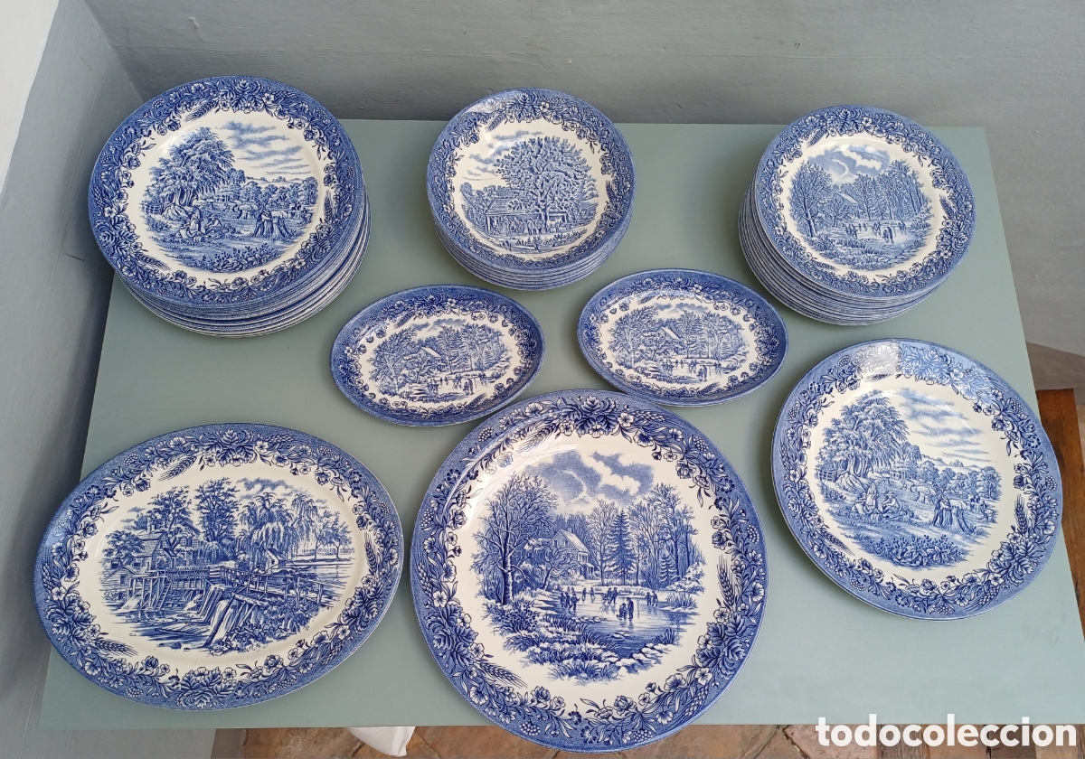 Antig&uuml;edades: Vajilla de porcelana Inglesa Churchill