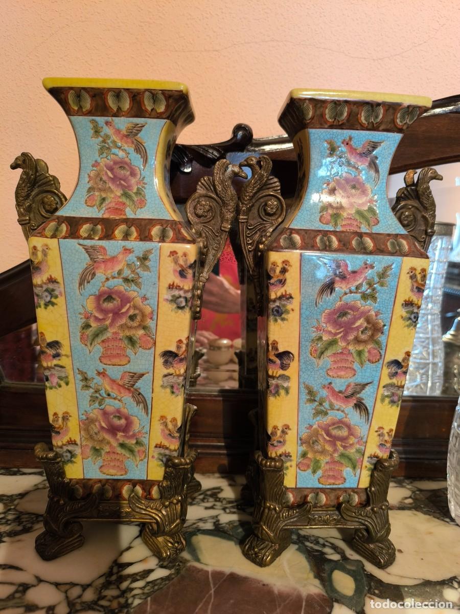 Antig&uuml;edades: Jarrones de porcelana china