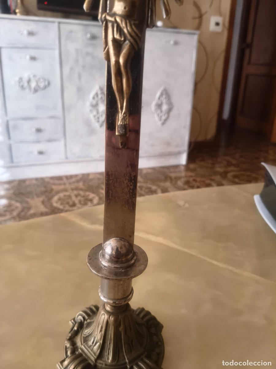 Antig&uuml;edades: CRUCIFIJO ANTIGUO EN BRONCE - Foto 14