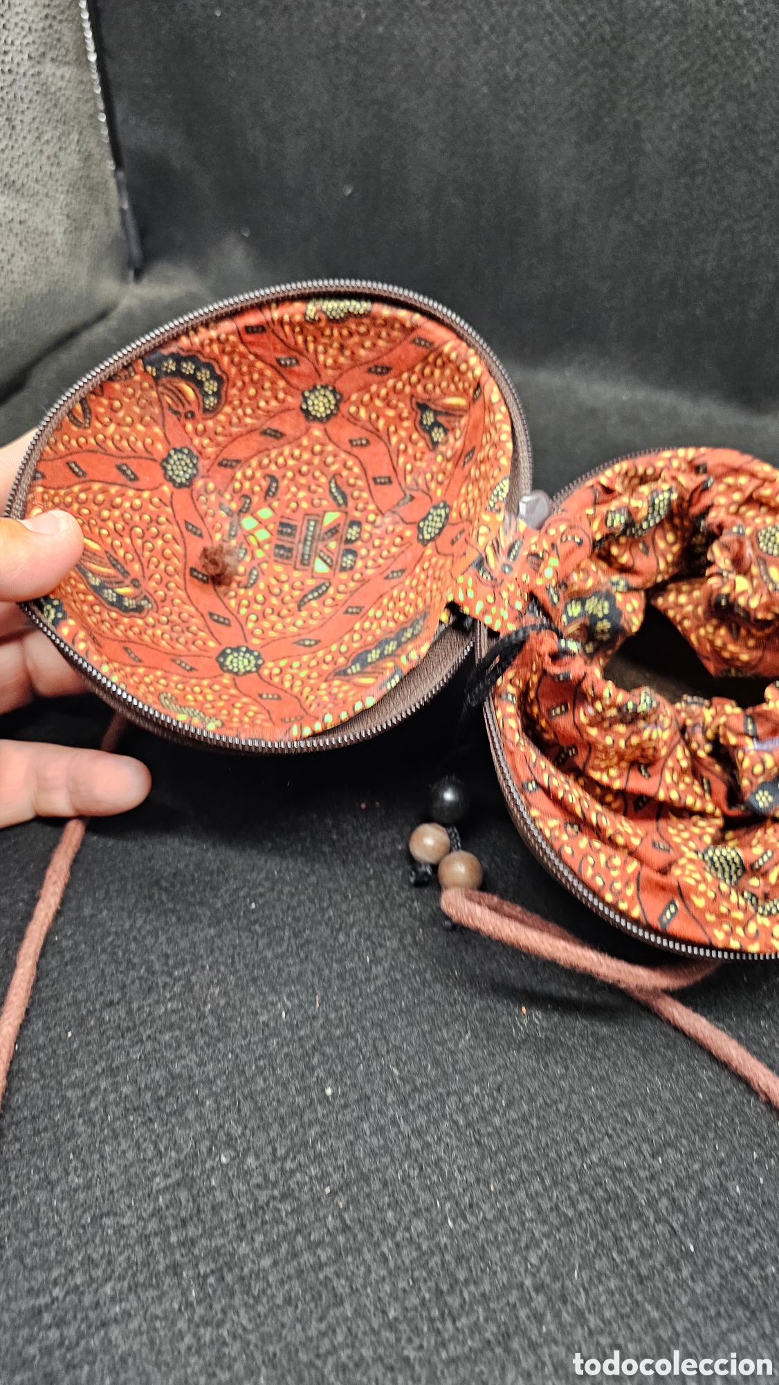 Antig&uuml;edades: Bolso d&eacute;cada de los 80 hecho de coco - Foto 3