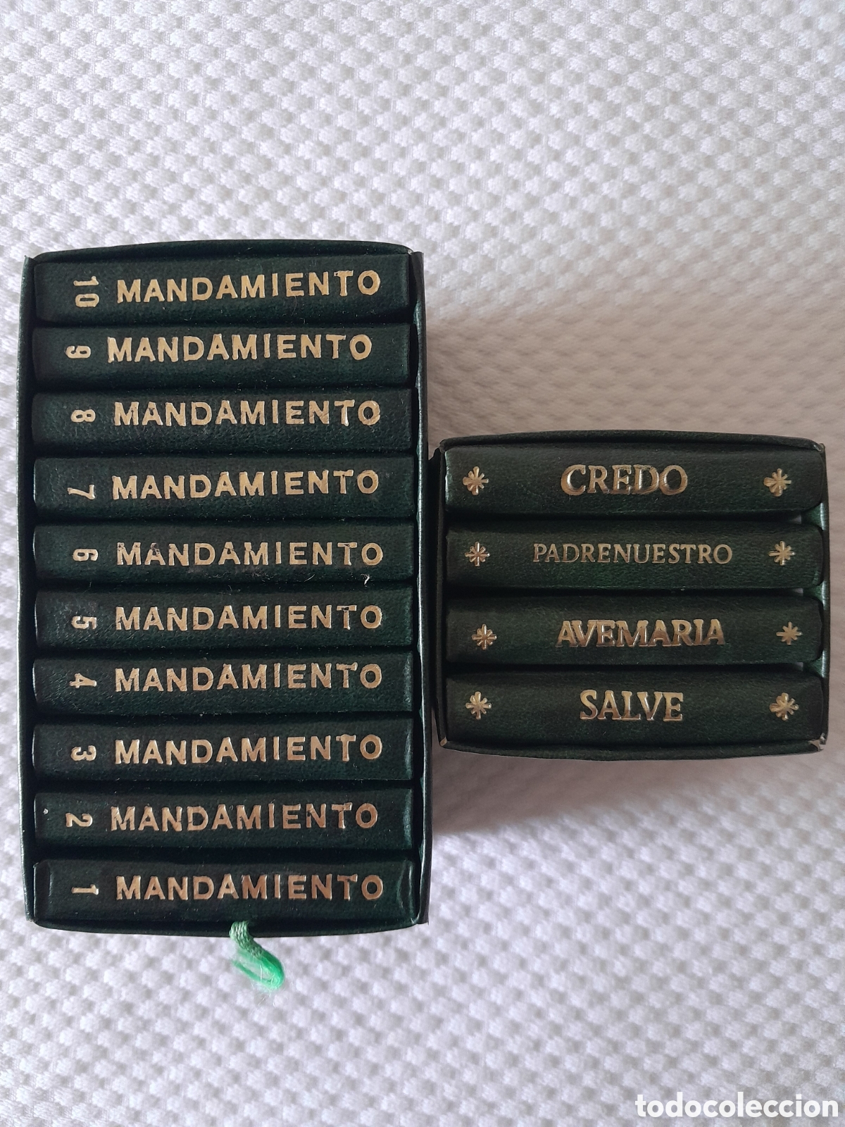 Antig&uuml;edades: Librillos mandamientos y rezos