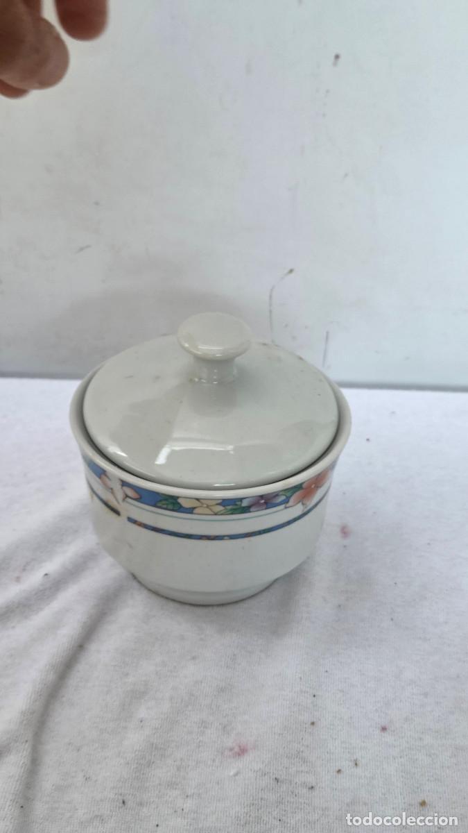 Antig&uuml;edades: azucarero de porcelana
