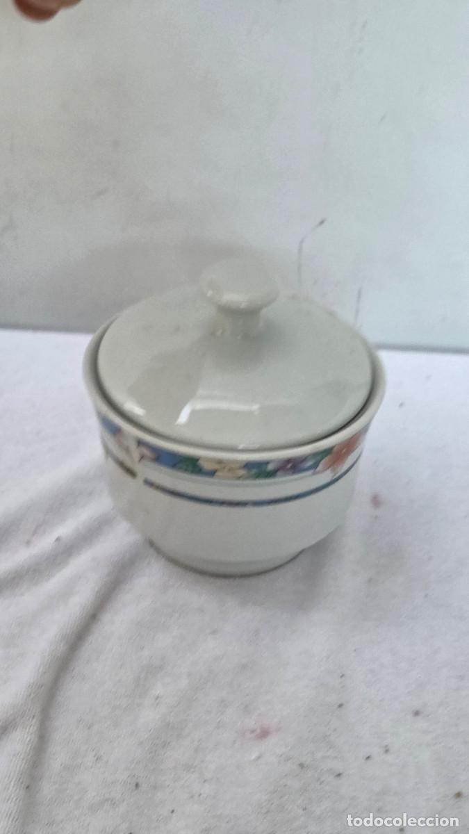 Antig&uuml;edades: azucarero de porcelana - Foto 2