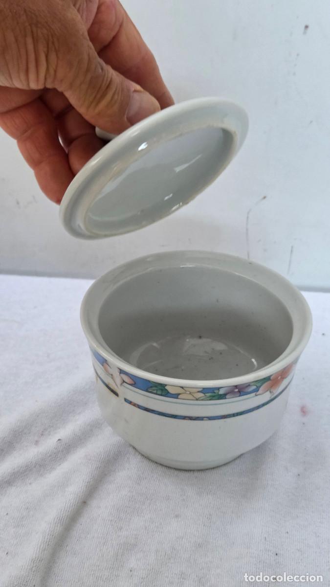 Antig&uuml;edades: azucarero de porcelana - Foto 3