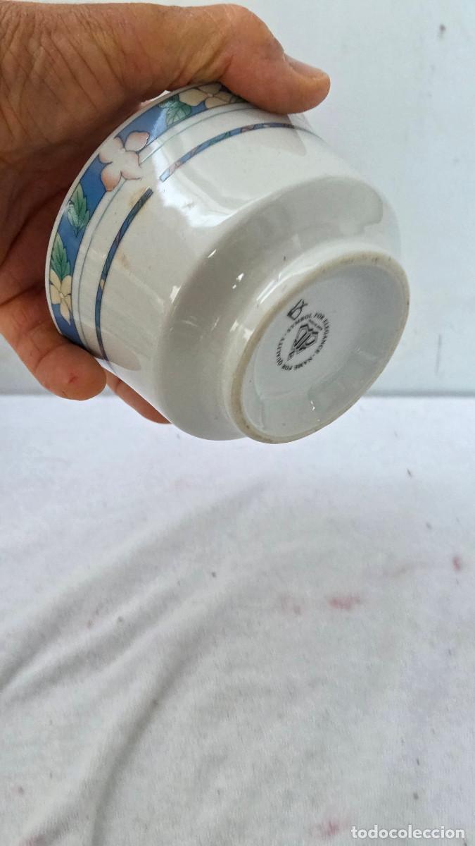 Antig&uuml;edades: azucarero de porcelana - Foto 4