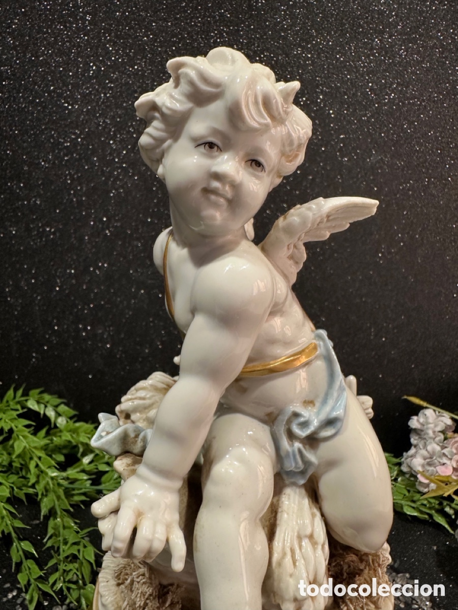 Antig&uuml;edades: pieza de porcelana de Algora, modelo 552. - Foto 2
