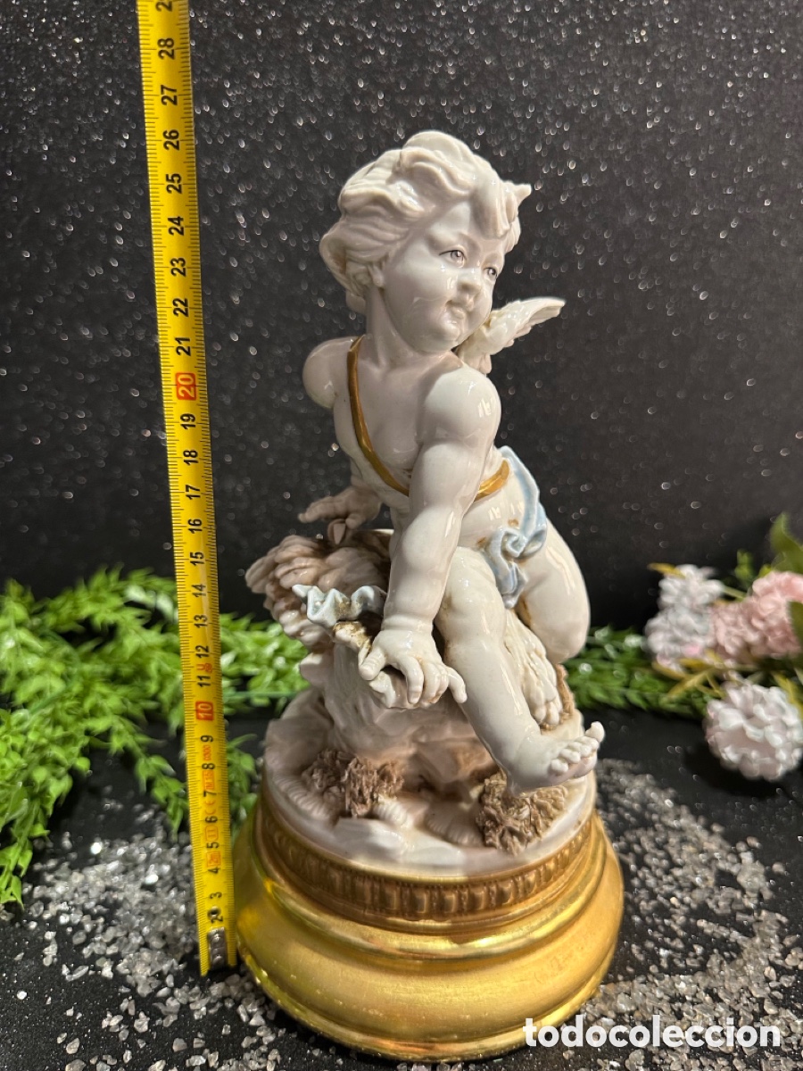 Antig&uuml;edades: pieza de porcelana de Algora, modelo 552. - Foto 4
