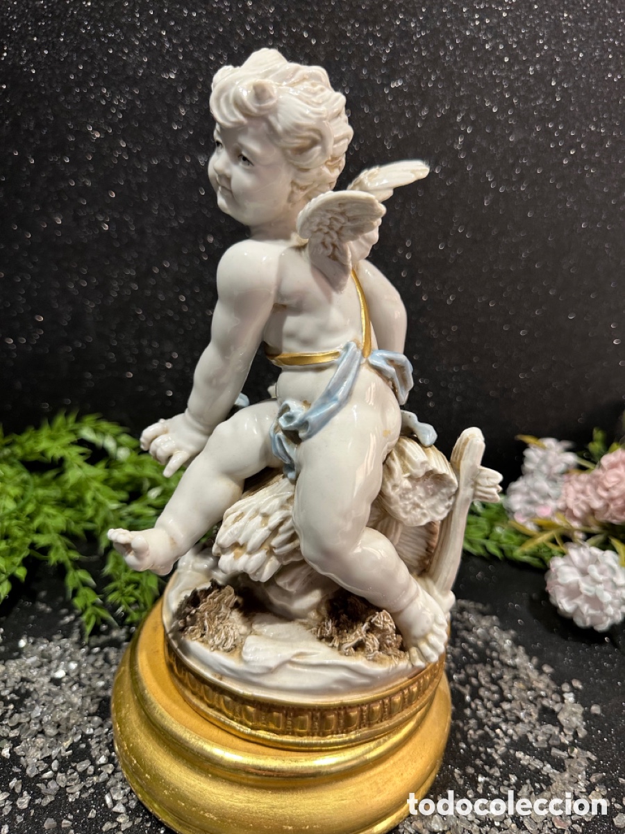 Antig&uuml;edades: pieza de porcelana de Algora, modelo 552. - Foto 5