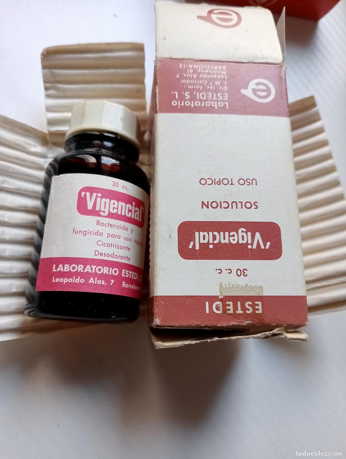 Antig&uuml;edades: MEDICAMENTO ANTIGUO VIGENCIAL LABORATORIO ESTEDI BOTICA, MEDICINA,
