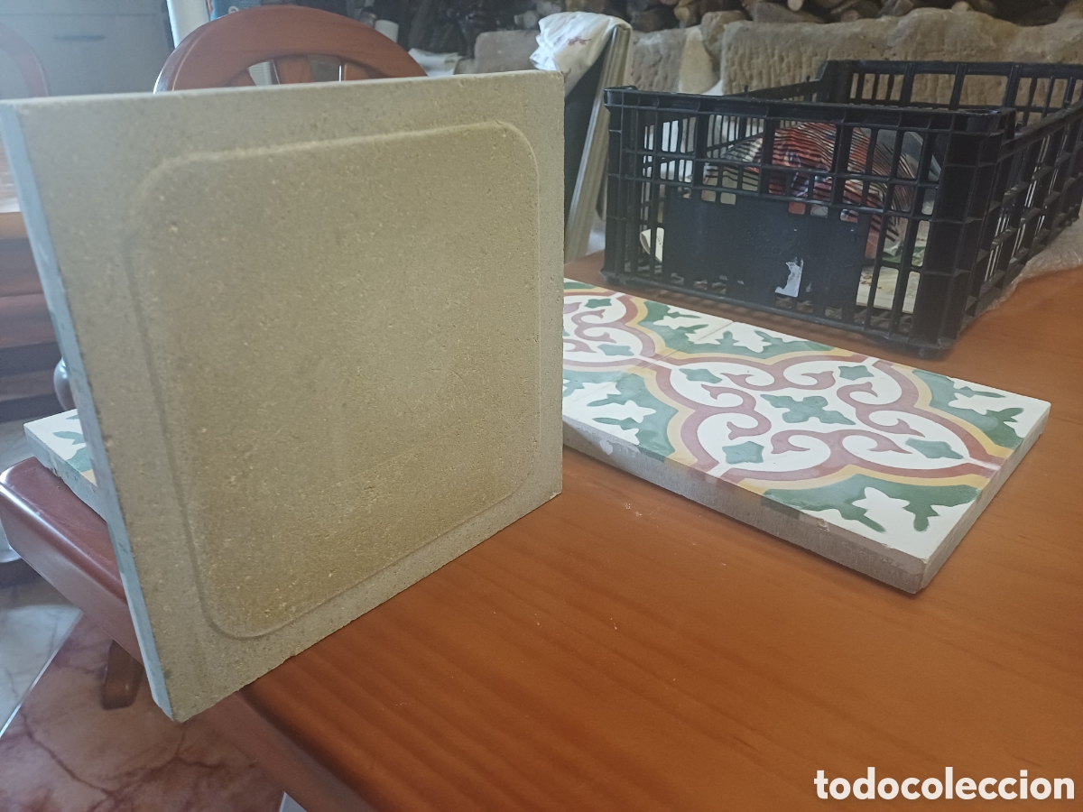 Antig&uuml;edades: 4 baldosas hidra&uacute;licas - Foto 3