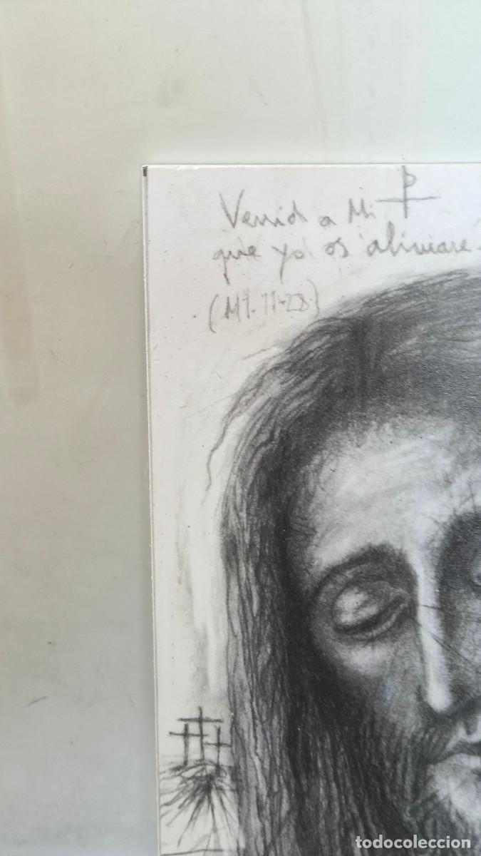 Antig&uuml;edades: cuadro religiosos dibujado - Foto 3