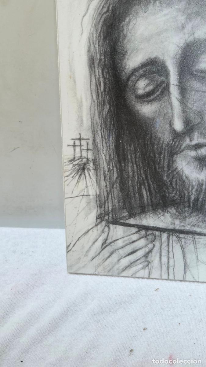 Antig&uuml;edades: cuadro religiosos dibujado - Foto 4