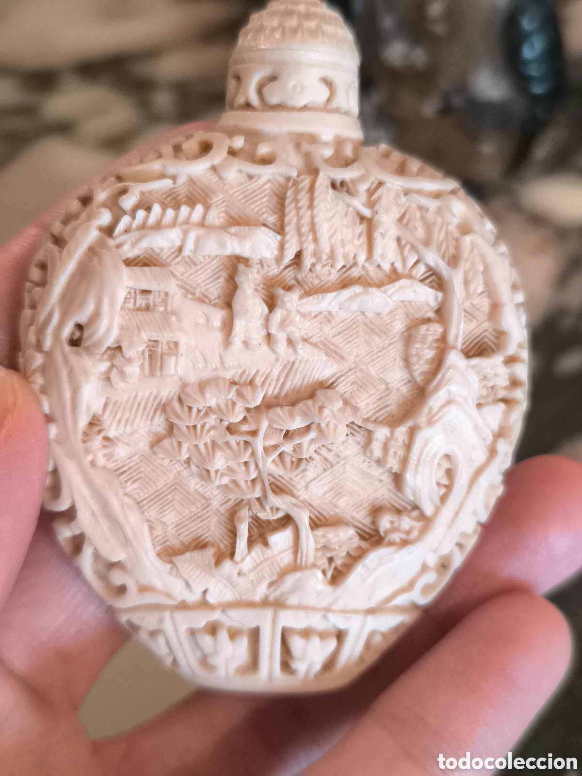 Antig&uuml;edades: 3 mini botellas chinas - Foto 3