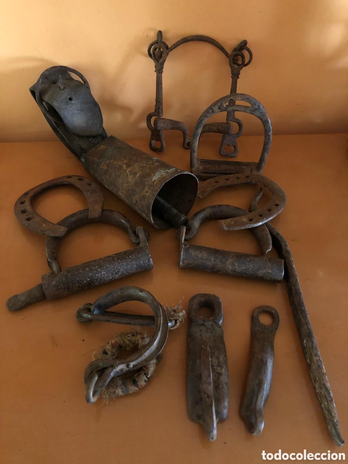 Antig&uuml;edades: Antiguos utensilios ecuestres y ganaderos.