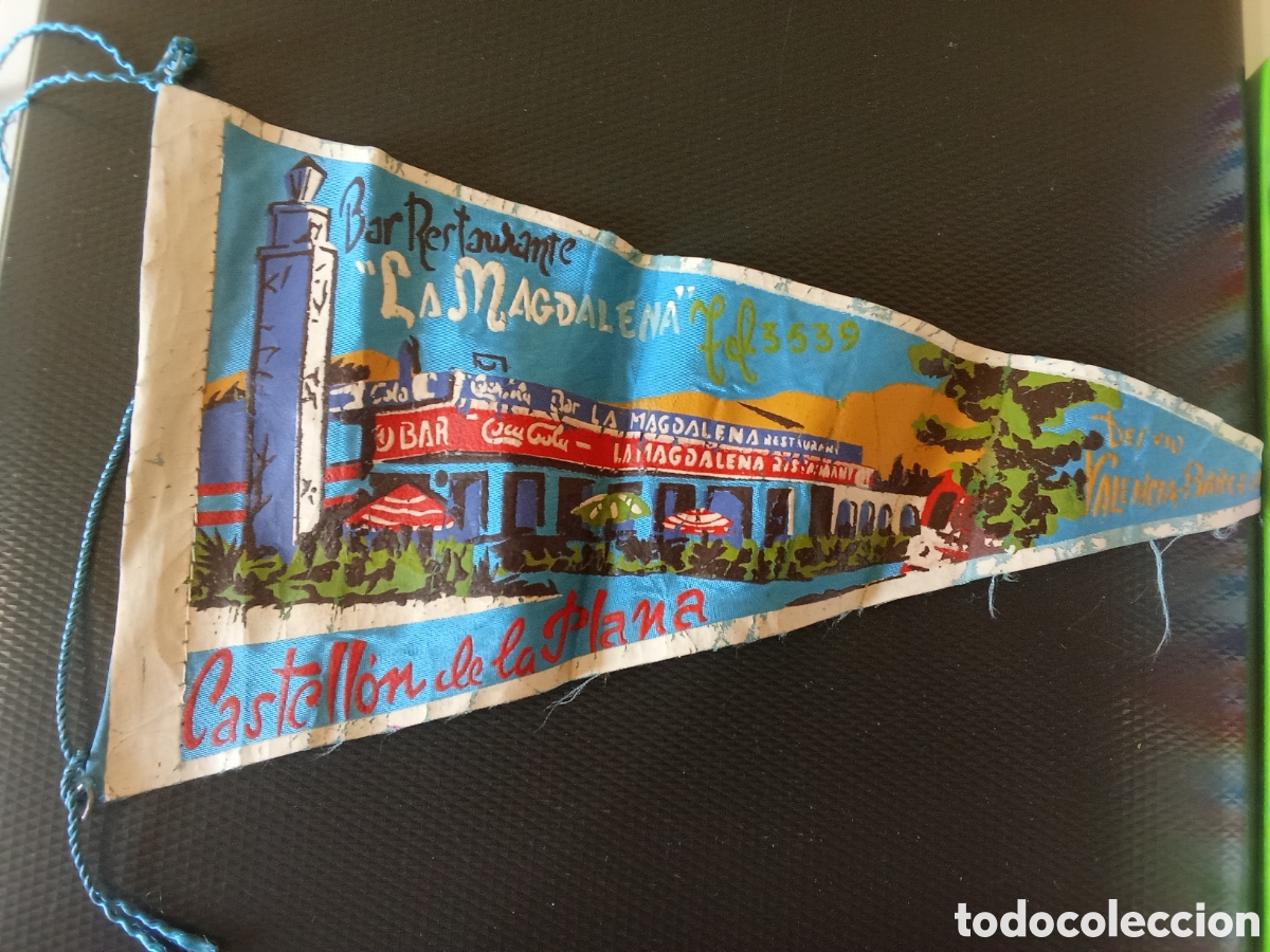 Antig&uuml;edades: Banderin Bar Restaurante La Magdalena