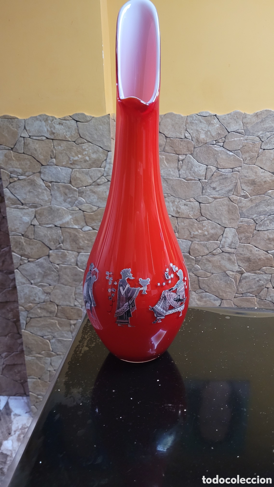 Antig&uuml;edades: Jarr&oacute;n cristal murano - Foto 4