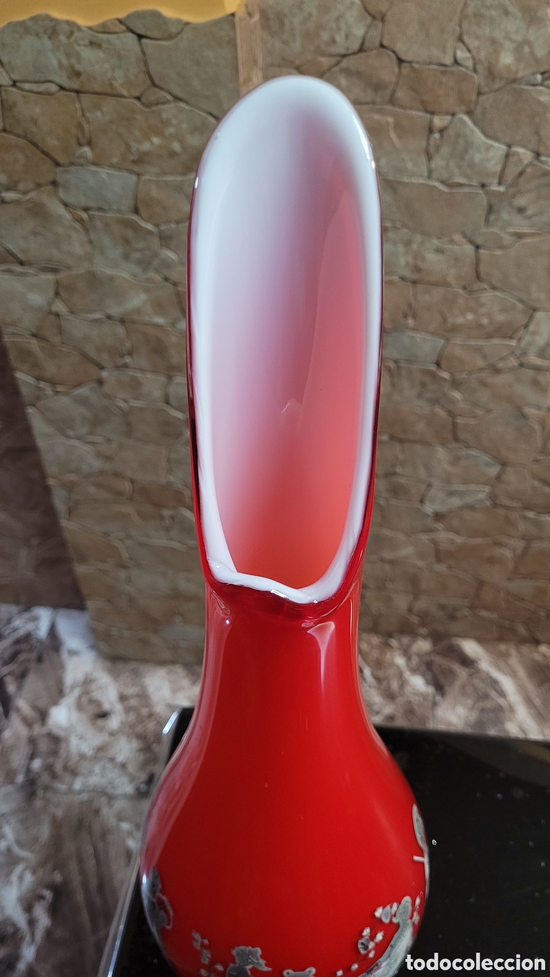 Antig&uuml;edades: Jarr&oacute;n cristal murano - Foto 5