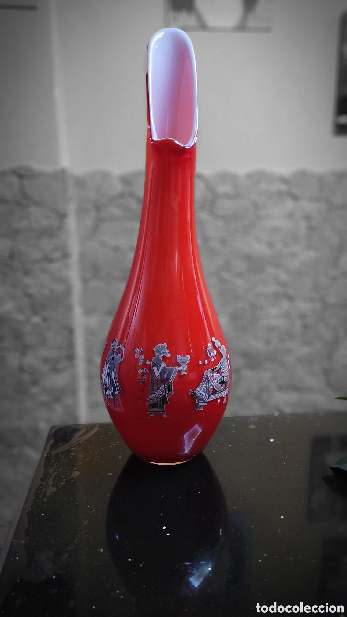 Antig&uuml;edades: Jarr&oacute;n cristal murano - Foto 3