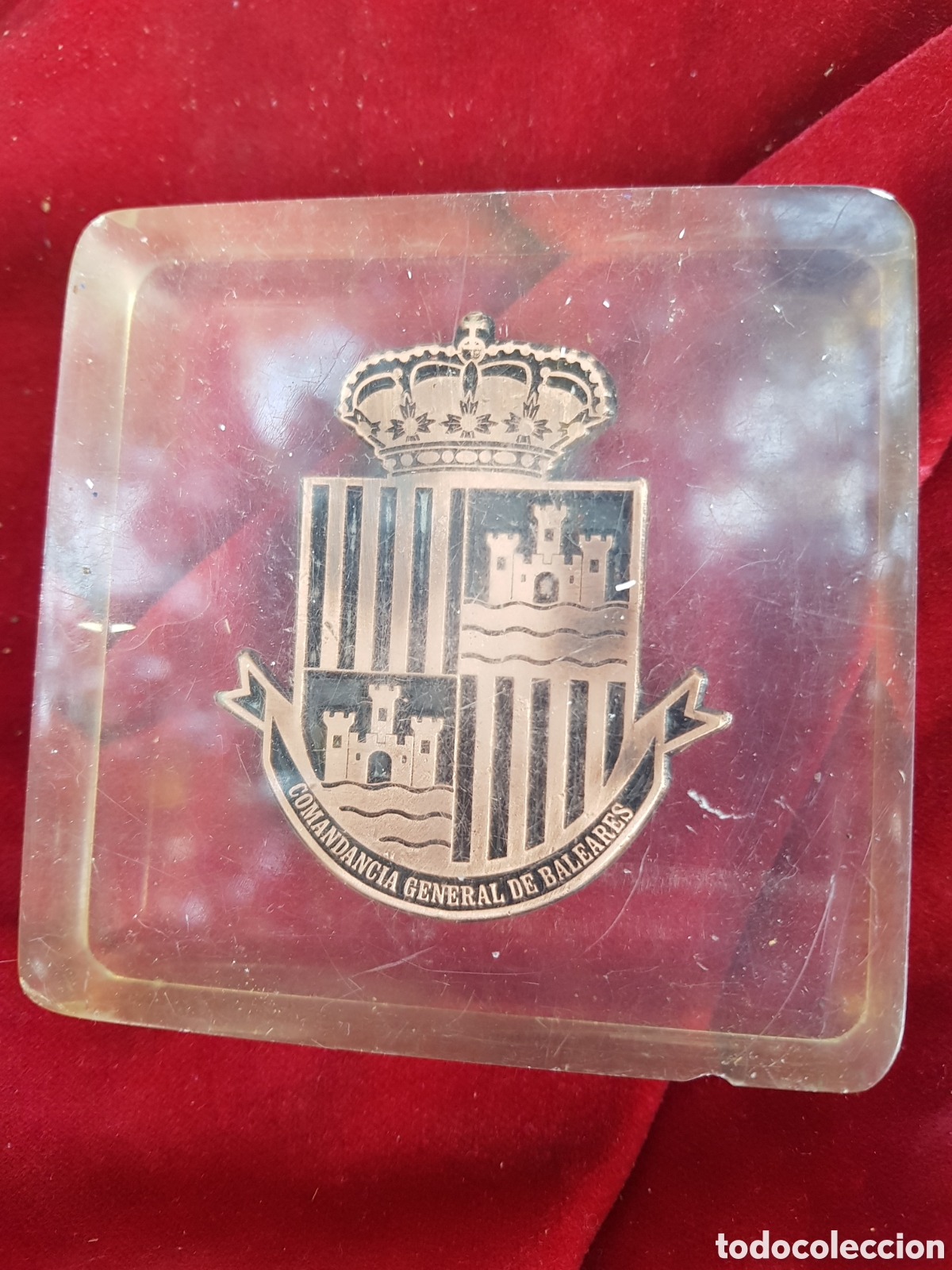 Antig&uuml;edades: ANTIGUO PISAPAPELES COMANDANCIA GENERAL DE BALEARES