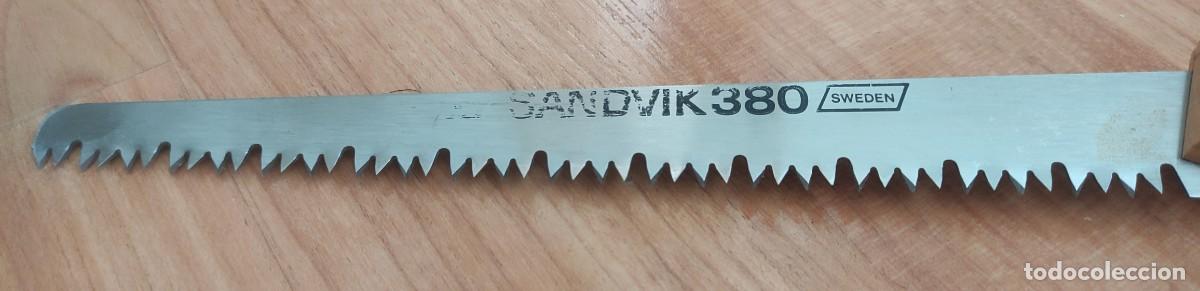 Antig&uuml;edades: Sierra plegable Sandvik 380 - Foto 3