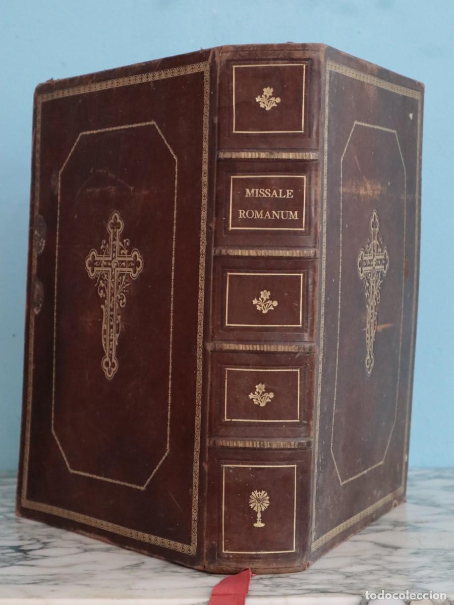 Antig&uuml;edades: MISSALE ROMANUM. EX DECRETO SACROSANCTI CONCILII TRIDENTINI. ANNO MDCCCLXII