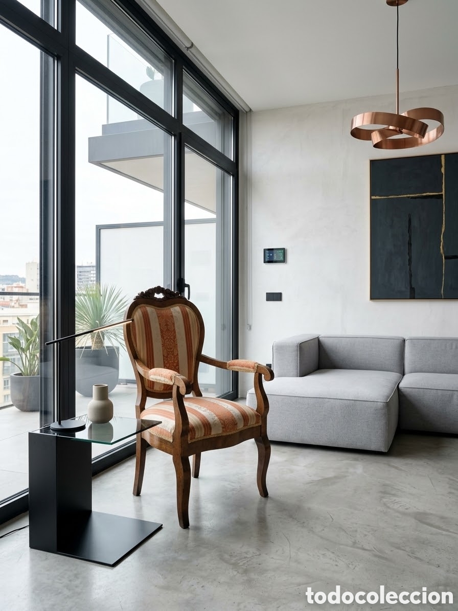 Antig&uuml;edades: Sill&oacute;n cl&aacute;sico estilo Isabelino