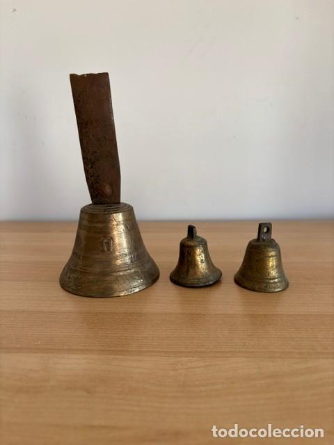 Antig&uuml;edades: CAMPANAS BRONCE SIGLO XIX