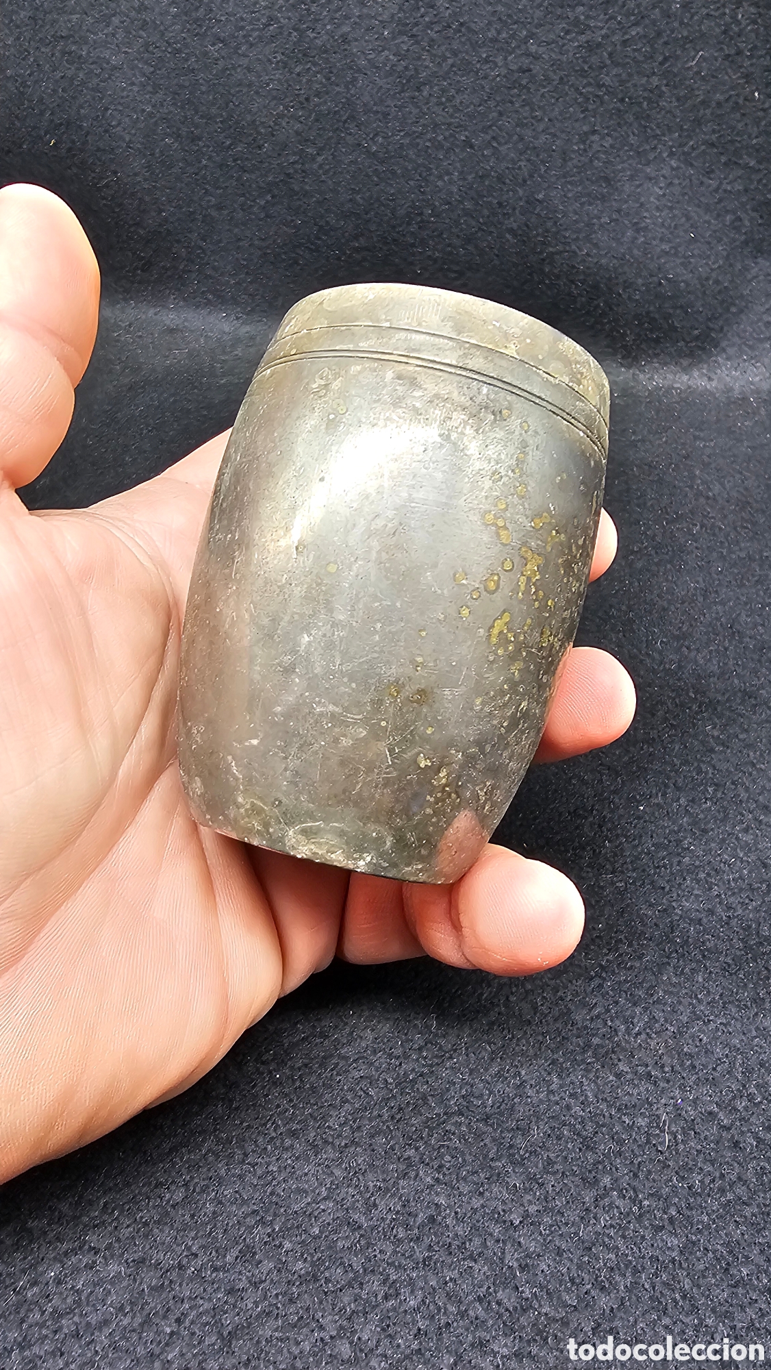 Antig&uuml;edades: Antiguo vaso de plata de ley contrastada - Foto 5