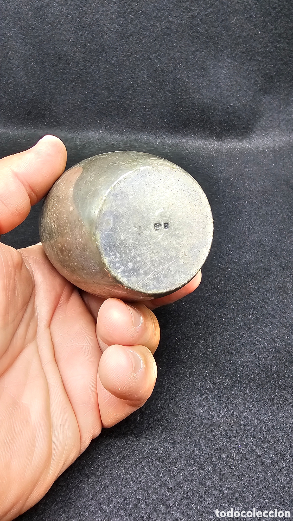 Antig&uuml;edades: Antiguo vaso de plata de ley contrastada - Foto 7