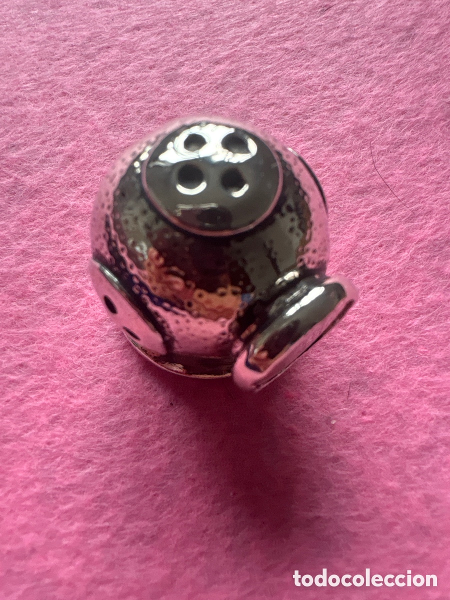 Antig&uuml;edades: Figura miniatura en plata de ley ba&ntilde;ada, escafandra (A17)
