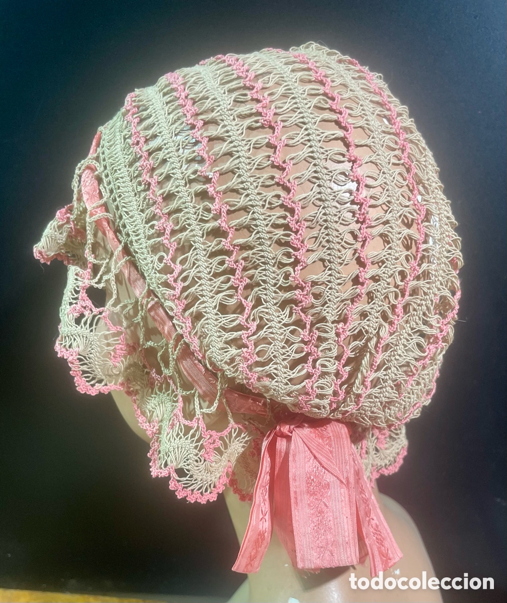 Antig&uuml;edades: Guantes y Gorro Antiguos - Foto 3