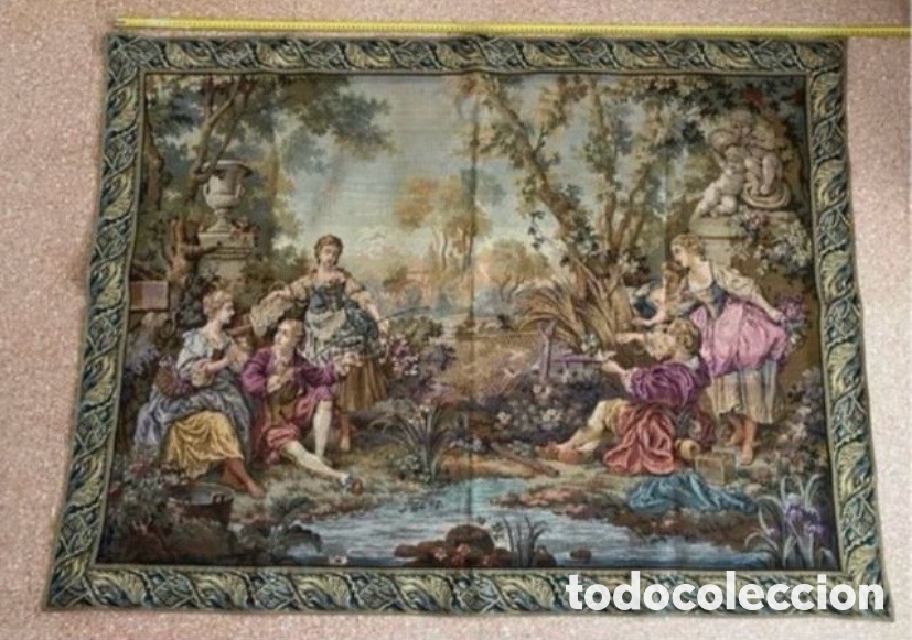 Antig&uuml;edades: Tapiz Frances antiguo como nuevo - Foto 6