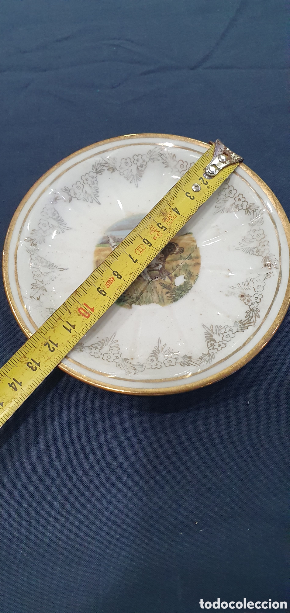 Antig&uuml;edades: Plato Cer&aacute;micas Creo La Coru&ntilde;a. (L135) - Foto 3