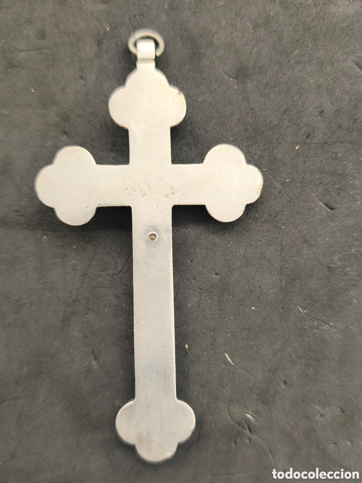 Antig&uuml;edades: Cruz micro mosaico 11cm - Foto 2