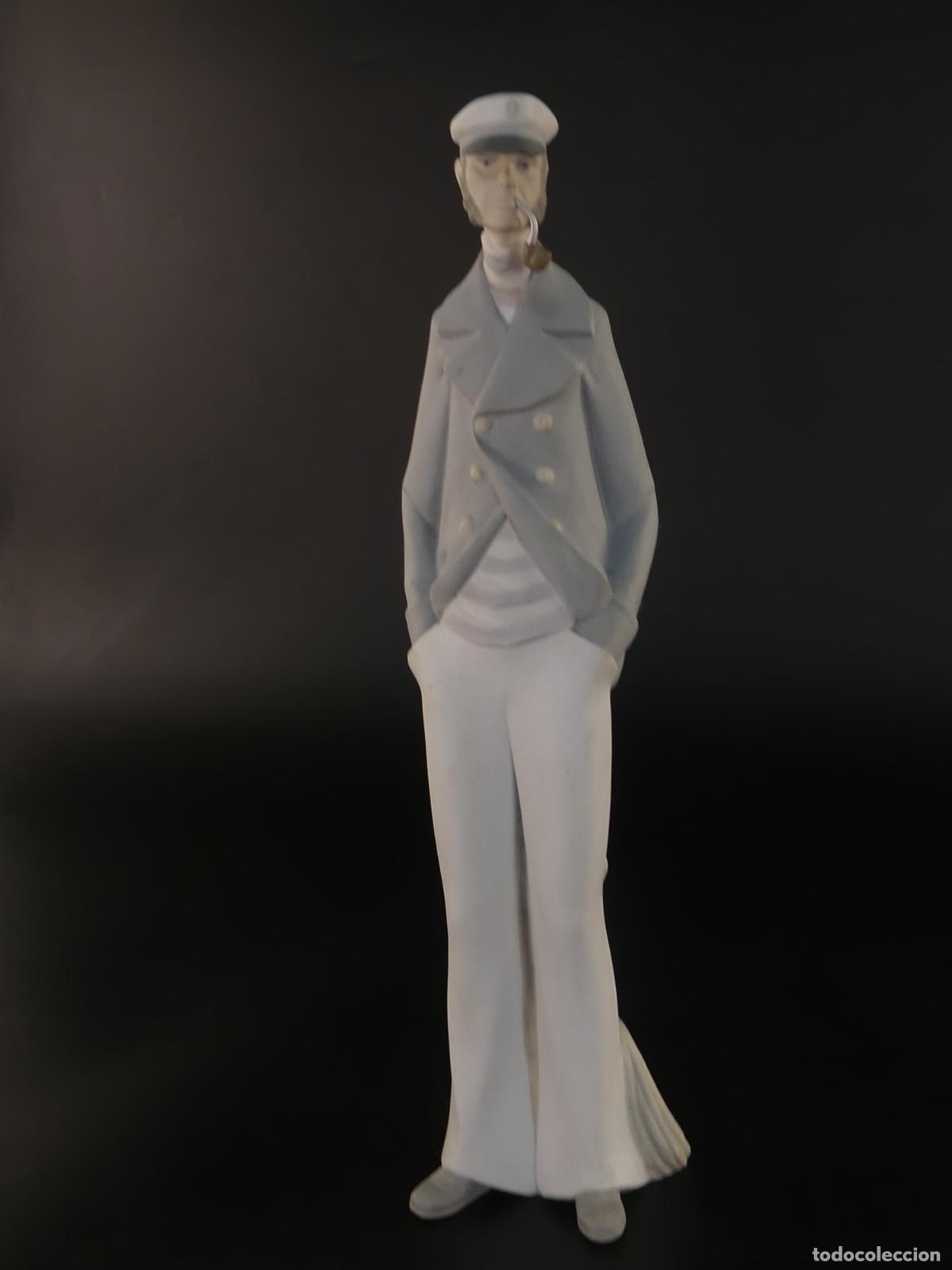 Antiquit&auml;ten: FIGURA DE MARINERO DE PORCELANA DE LLADRO