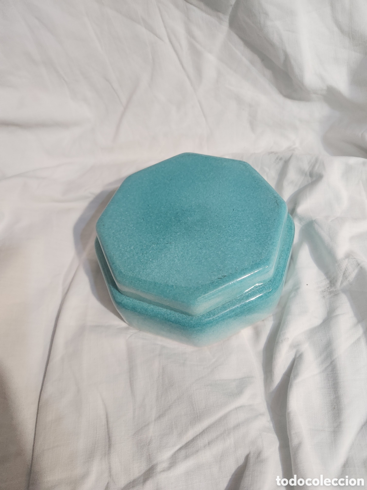 Antiquit&auml;ten: INENCONTRABLE JOYERO CERAMICA SERRA. CATALAN. BOMBONERA.