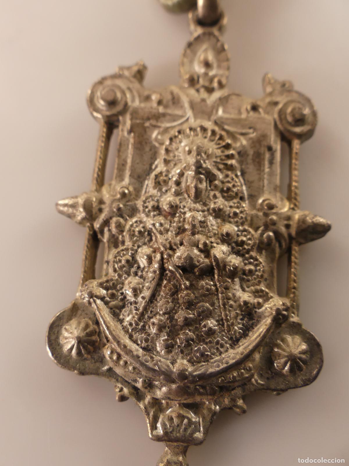 Antig&uuml;edades: MEDALLA RELIGIOSA CON CORDON - Foto 4