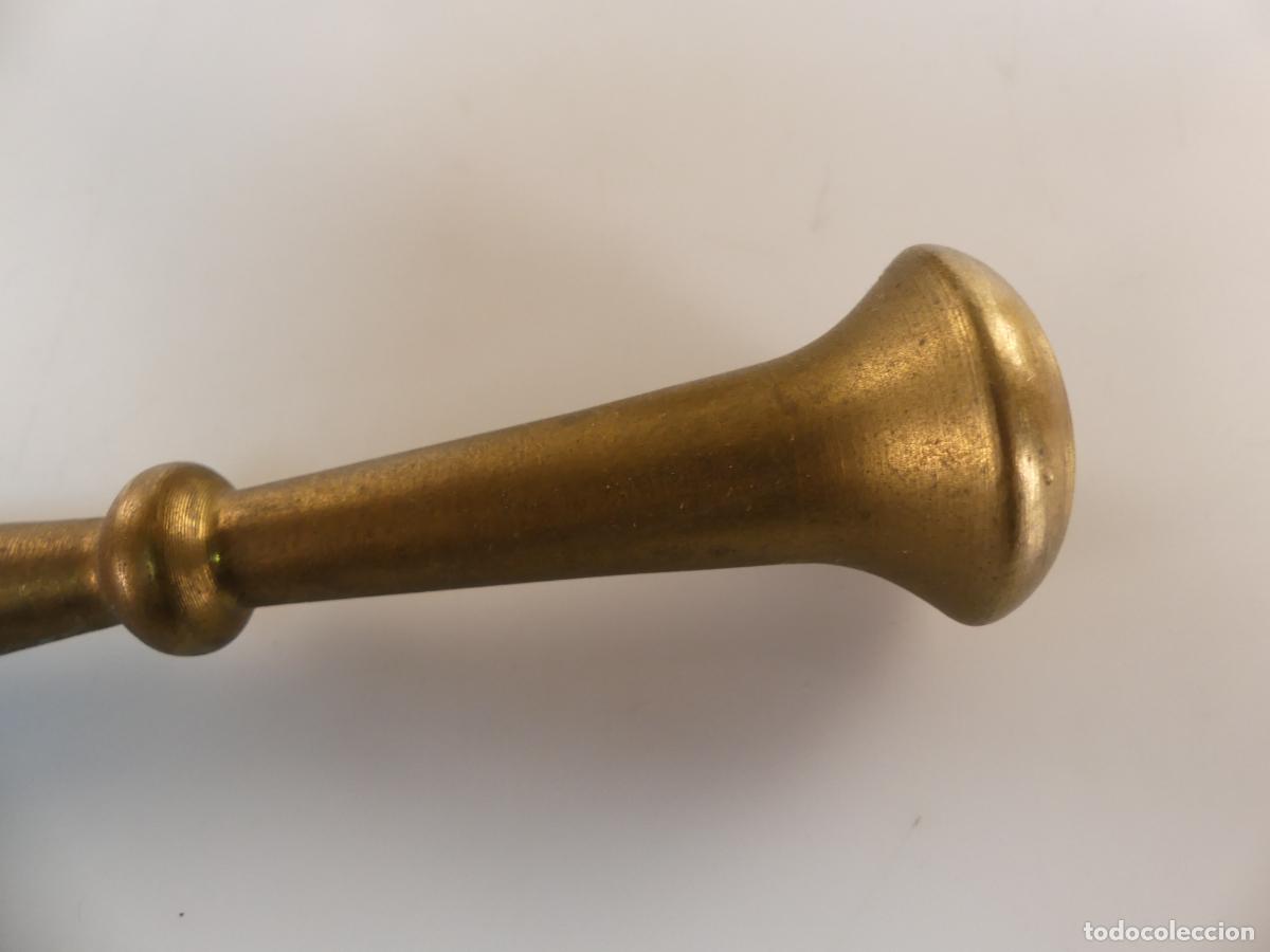 Antig&uuml;edades: almirez-mortero en bronce excelente pieza de colecci&oacute;n - Foto 6