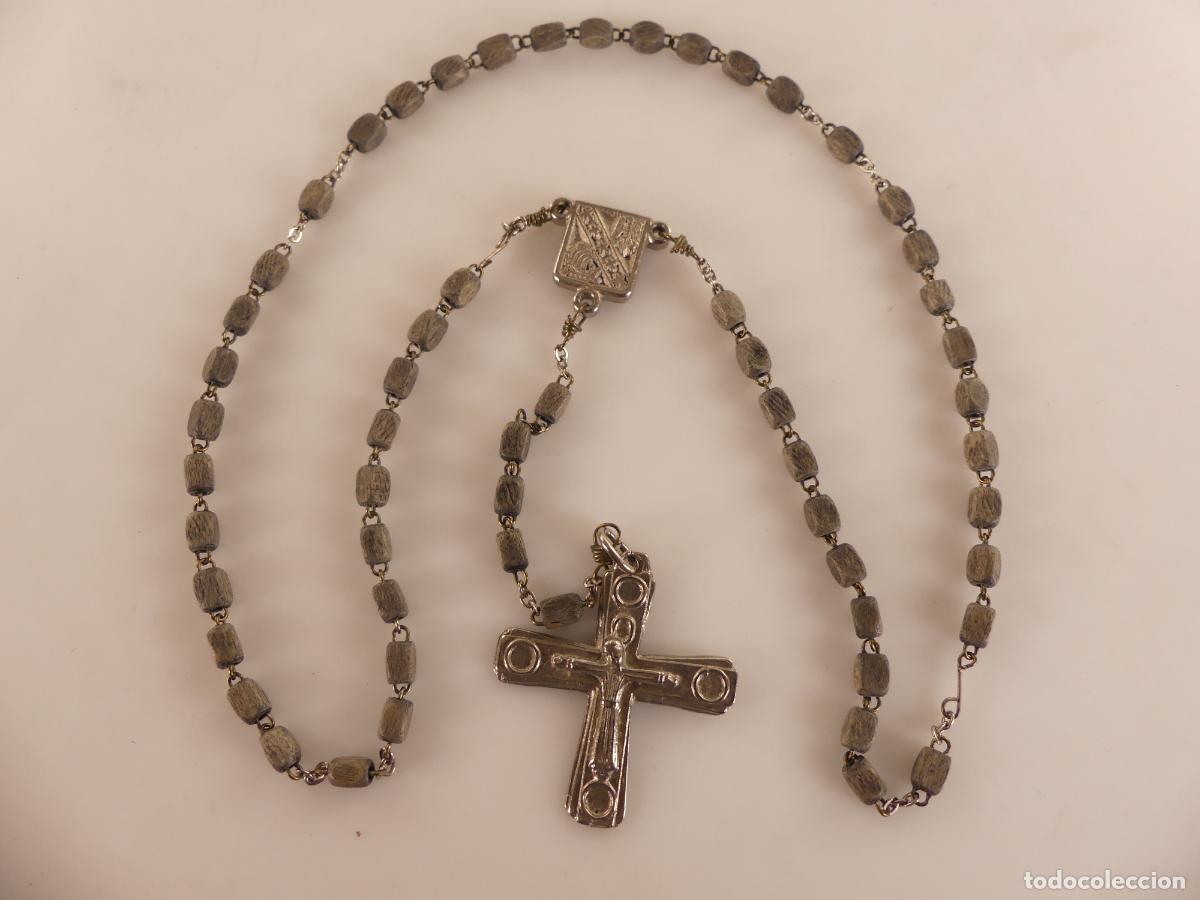 Antiques: Maravilloso Rosario Precioso Objeto Religioso Excelente Detallado