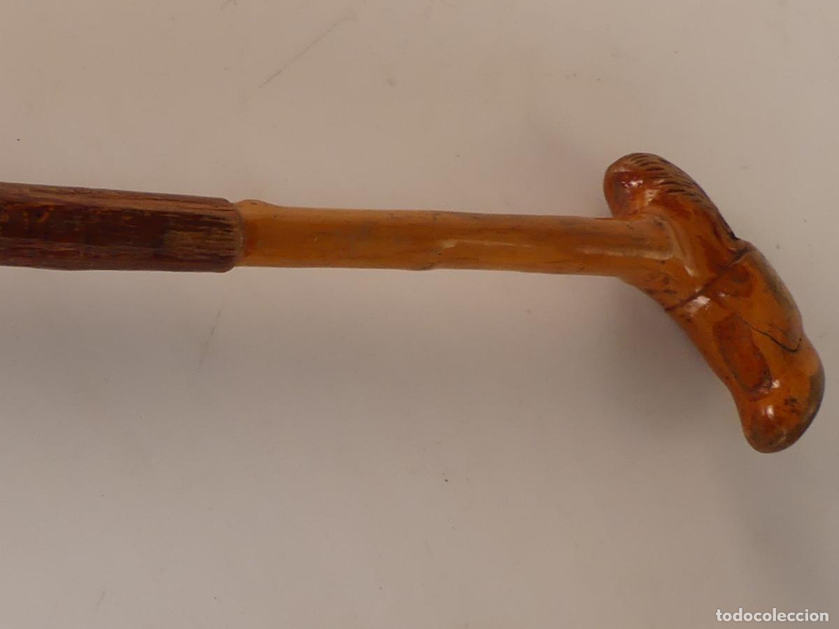 Antig&uuml;edades: BASTON DE MADERA OBJETO DE COLECCION - Foto 5