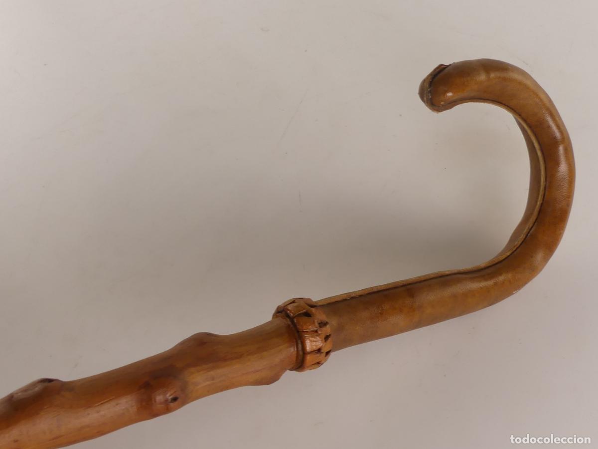 Antig&uuml;edades: BASTON DE MADERA OBJETO DE COLECCION - Foto 3