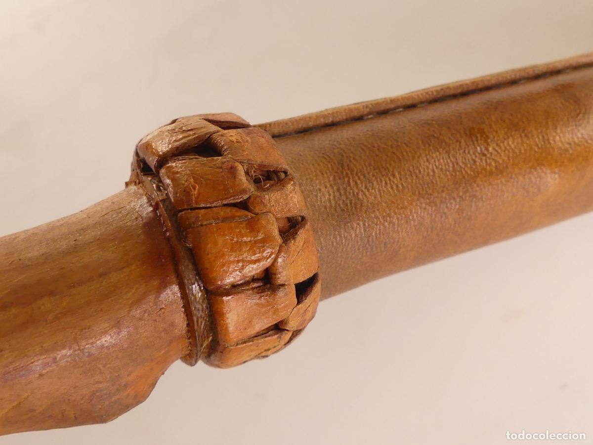Antig&uuml;edades: BASTON DE MADERA OBJETO DE COLECCION - Foto 4